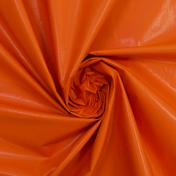 Курточная ткань Balenciaga из хлопка и шерсти с покрытием